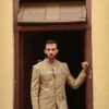 Embroidered and Hand Embellished Prince Coat