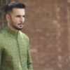 Wedding Embroidered Silk Kurta