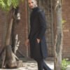 Party Wear Embroidered Silk Kurta