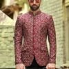 Wedding Jamawar Prince Coats
